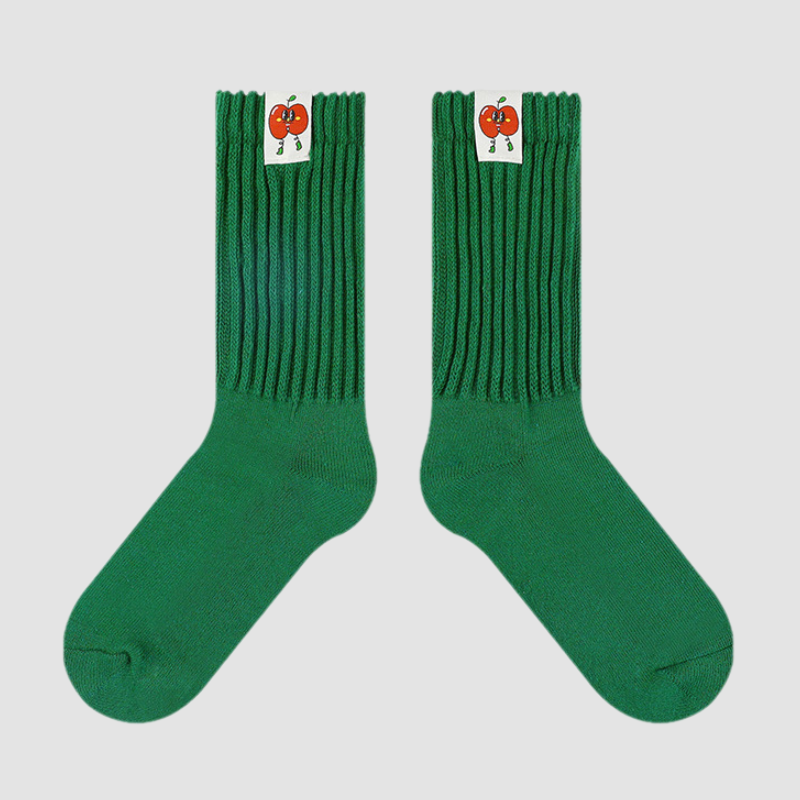 Happy Apple Socks